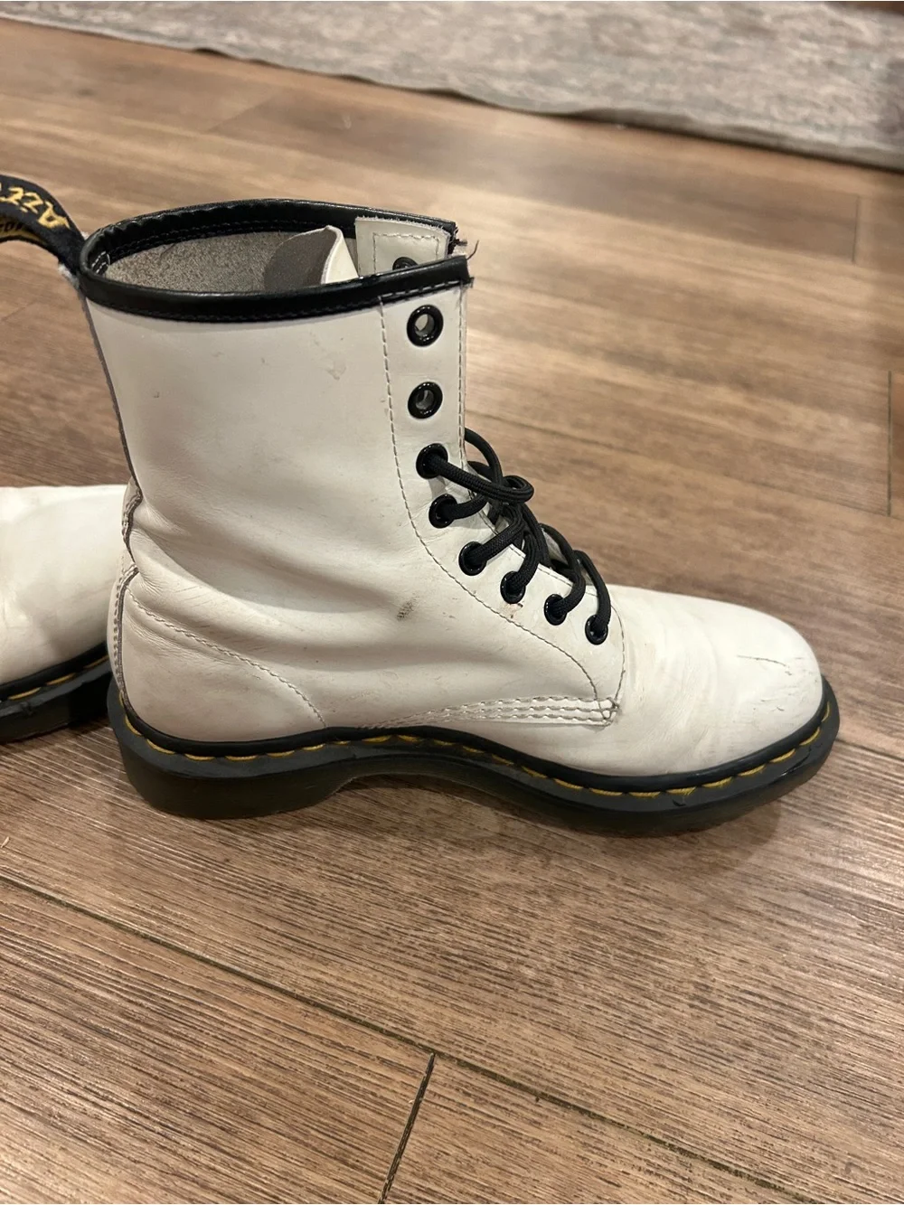 Dr. Martens white size 8